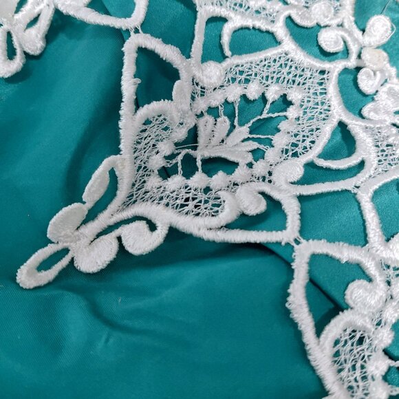 Vintage Turquoise Dress - Picture 7 of 7